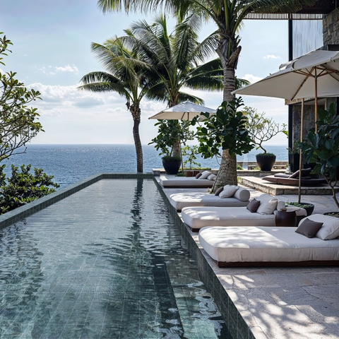 Azulejo de piscina de gama alta 150x150 mm-Venus emerales