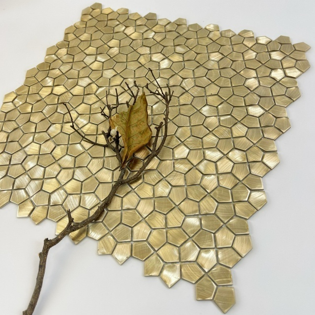 Elegante azulejo de mosaico sólido aluminio-sag15