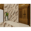 Gloss Porcelana con diseño de mármol-V157K909