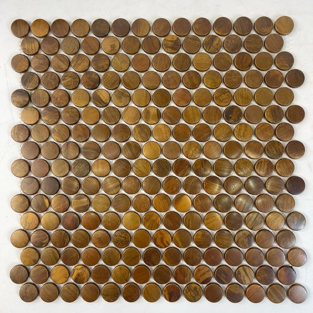 Mosaico de latón antiguo-CST01