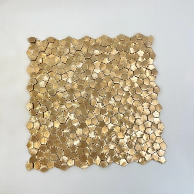Decoración de mosaico de metal Sac26