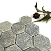 Piedra hexágono de mosaico