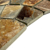 Mosaico de piedra al aire libre