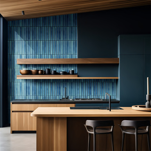 Protector contra salpicaduras de azulejos tipo metro de 50x350 mm - Concord