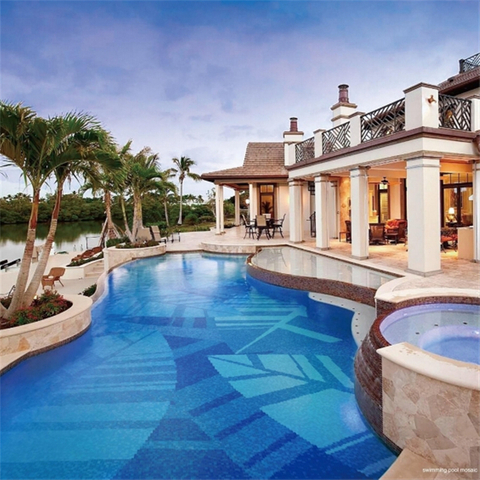 Proveedor de baldosas de piscina al aire libre