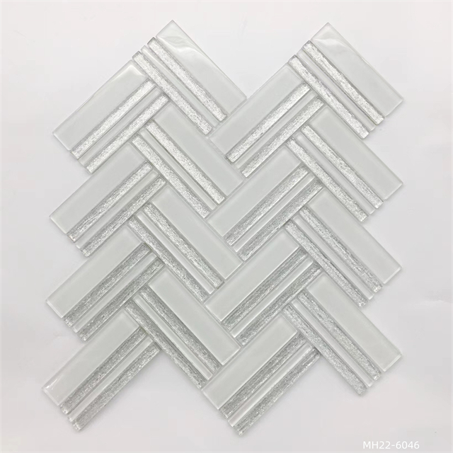 Azulejo de mosaico en espiga-Espiga