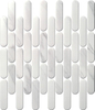 Mosaico de cerámica CARARRA WHITE 