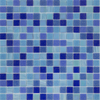 Azulejos de vidrio duraderos para piscinas - Mini