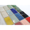 Azulejo contra salpicaduras cuadrado hecho a mano para cocina