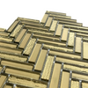 Mosaico de vidrio de metal electroplacado -DGG04 Luxe 