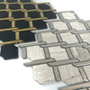 Elegante mármol mosaic-dsm34 miseno