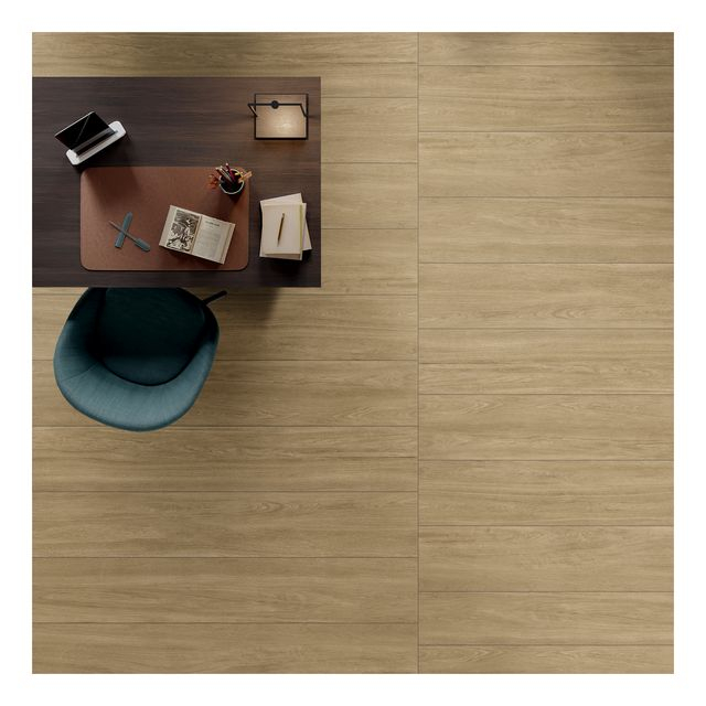 Azulejo de porcelana clásico con apariencia de madera-GN12101