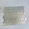Mosaico de aluminio de oro rosa brillante10
