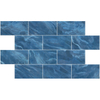 Azulejo antideslizante para piscina con apariencia de piedra azul de 300x600 mm