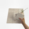 Mosaico de piedra beige dorado -PJB331