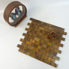 Panel de mosaico de latón de lujo-CST04