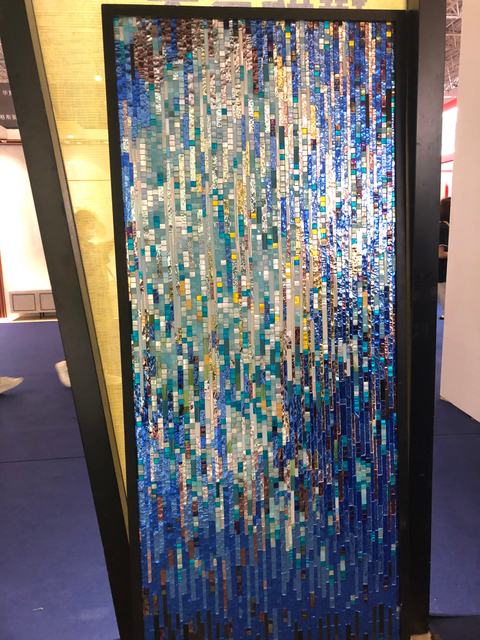 Arte de mosaico de vidrio