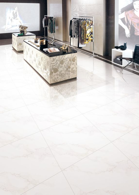 Azulejos de baño blancos grandes-SP6288T