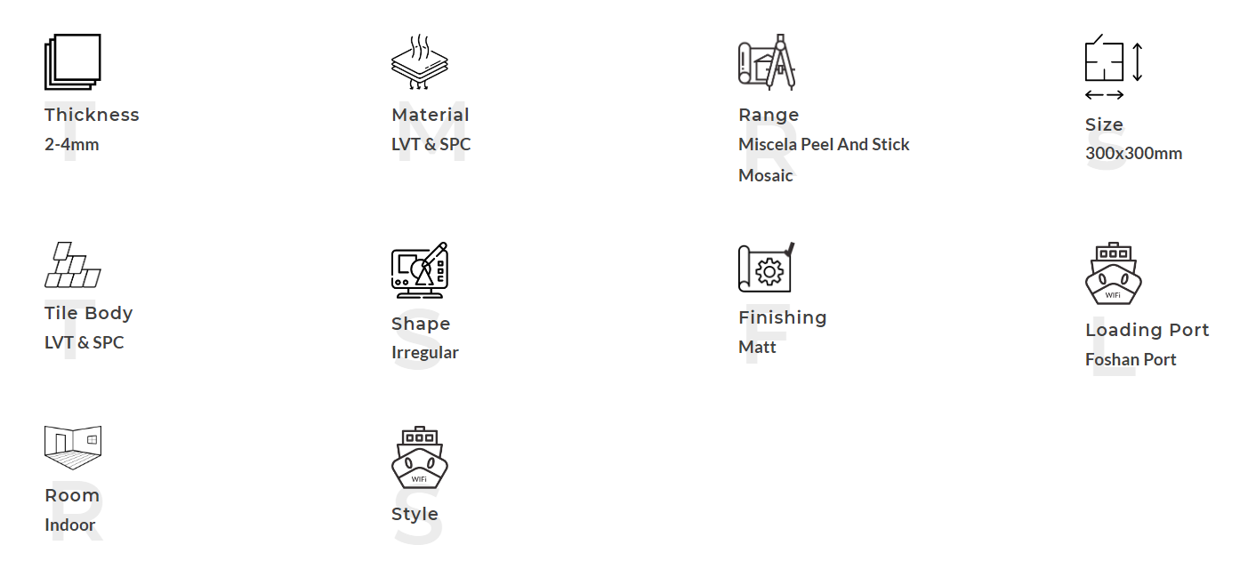 PVC Mosaic-F01 premium
