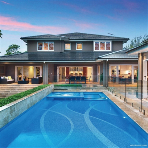 Proveedor de baldosas de piscina personalizada