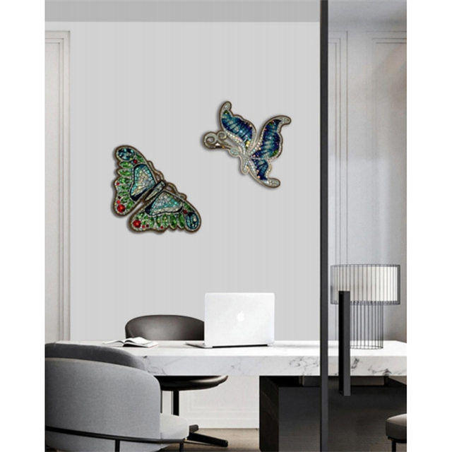 Pintura de arte de mosaico de vidrio elegante