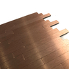 Mosaico de aluminio Rosegold