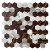 Moder de madera PVC Mosaico Mosaico