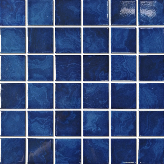 Azulejos cerámicos duraderos para piscinas - Océano