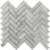 Azulejo de mosaico de mármol-Carrara