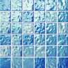Azulejos de piscina de cerámica brillante - Wave