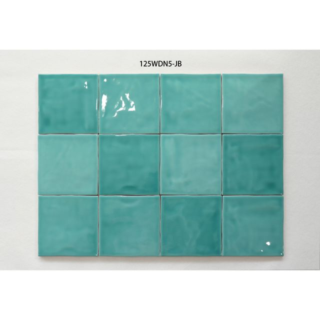 Azulejo de pared de cerámica degradado brillante