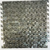Mosaico de aluminio negro para proyectos de bricolaje-sab38