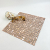Mosaic-Sak03 decorativo de aluminio de oro rosa