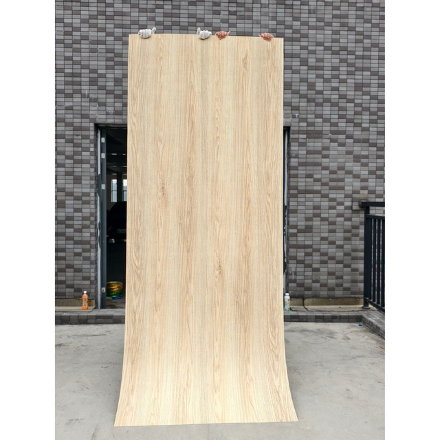 Mosaico de piedra flexible de madera sólida