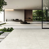 Travertino Natural Tile de porcelana para piso y cenizas de pared-potocino