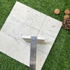 Mosaico de piedra beige dorado -PJB331