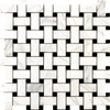 Azulejos de mosaico de piedra natural ｜Musivo｜Basket