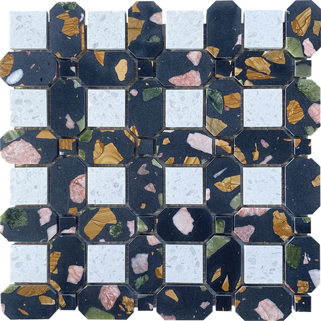 Azulejo mosaico de terrazo de alta gama