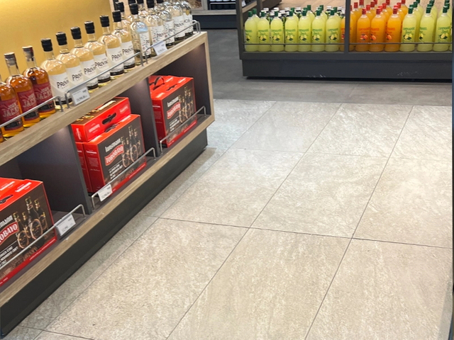 Pequeño supermercado en Ecuador