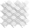 Mosaico de piedra natural de Carrara-Bianco