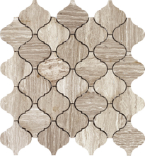 Mosaico de mármol de piedra natural-Lattern