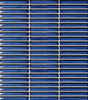 Mosaico de cerámica para el piso de la ducha del dedo azul