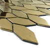 Mosaico de vidrio electroplacado -dgg11 luxe 