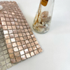 Mosaic-Sak03 decorativo de aluminio de oro rosa