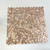 Mosaico de aluminio sólido de oro de rosa industrial