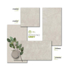 Travertino de travertino Tile resistente a los deslizamientos y grises duraderos-potocino