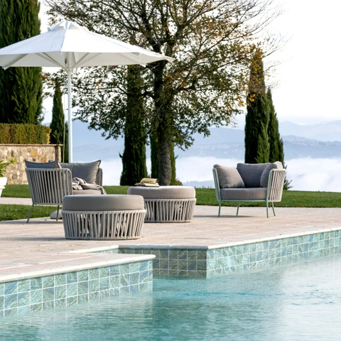 Mosaico de piscina azul brillante 97x97 mm-cielo azul