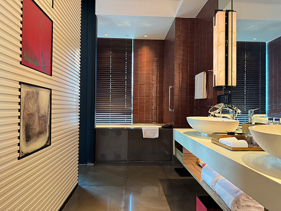 Proyecto de baño de hotel