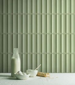 Azulejo tipo metro para salpicaduras de cocina