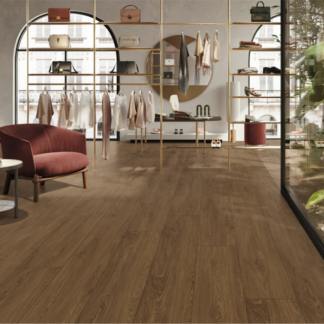 Azulejos de aspecto de madera resistente a las manchas-Q301809GP